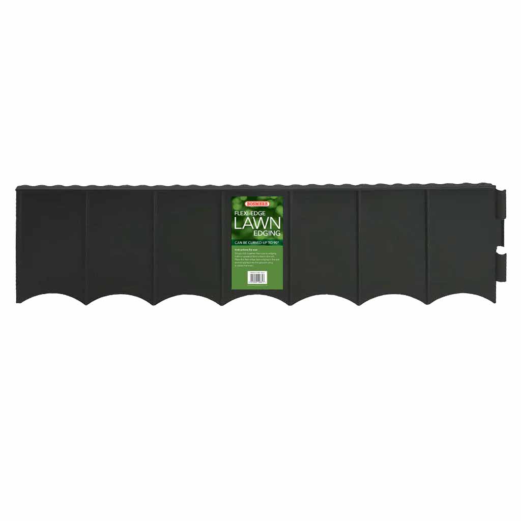 0.55m Bosmere Flexi Edge Lawn Edging - H15cm