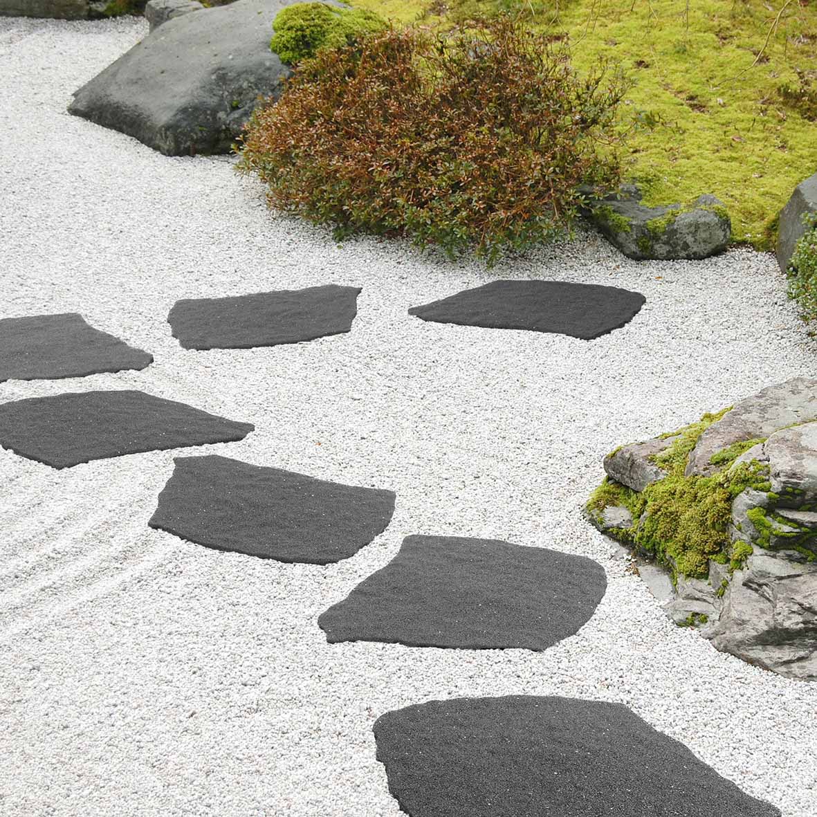 Greenfingers Recycled Rubber Stepping Stone - Grey