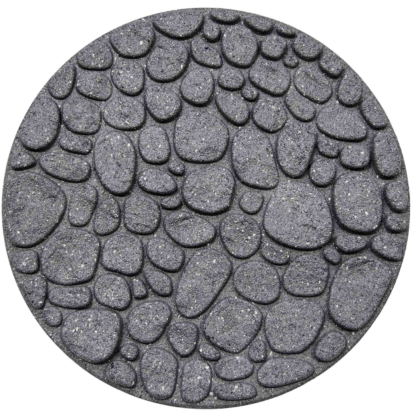 Greenfingers Recycled Rubber River Rock Stepping Stone