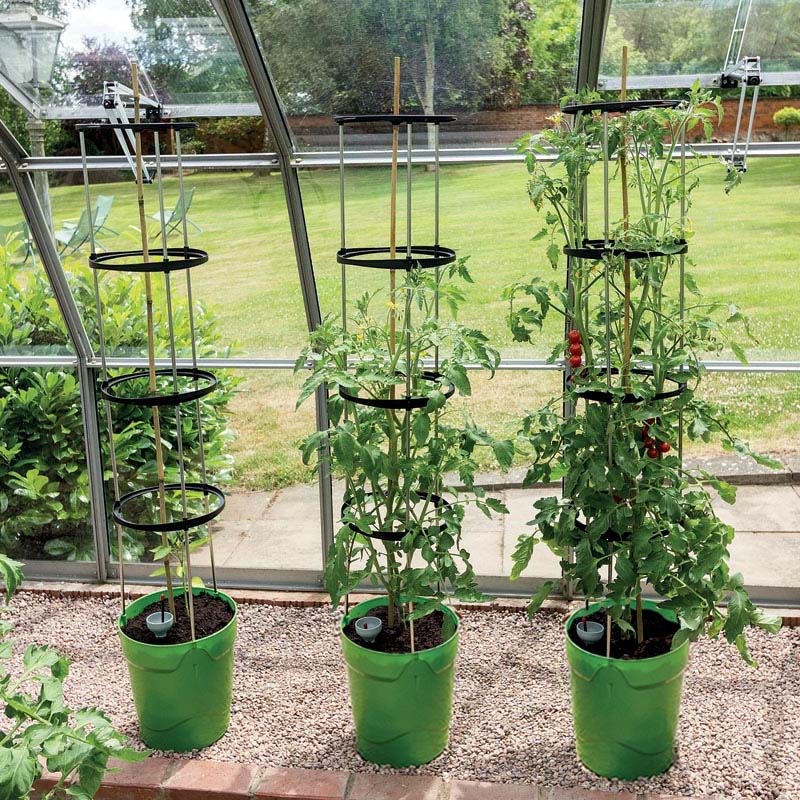 Garland Self Watering Grow Pot Tower - Green