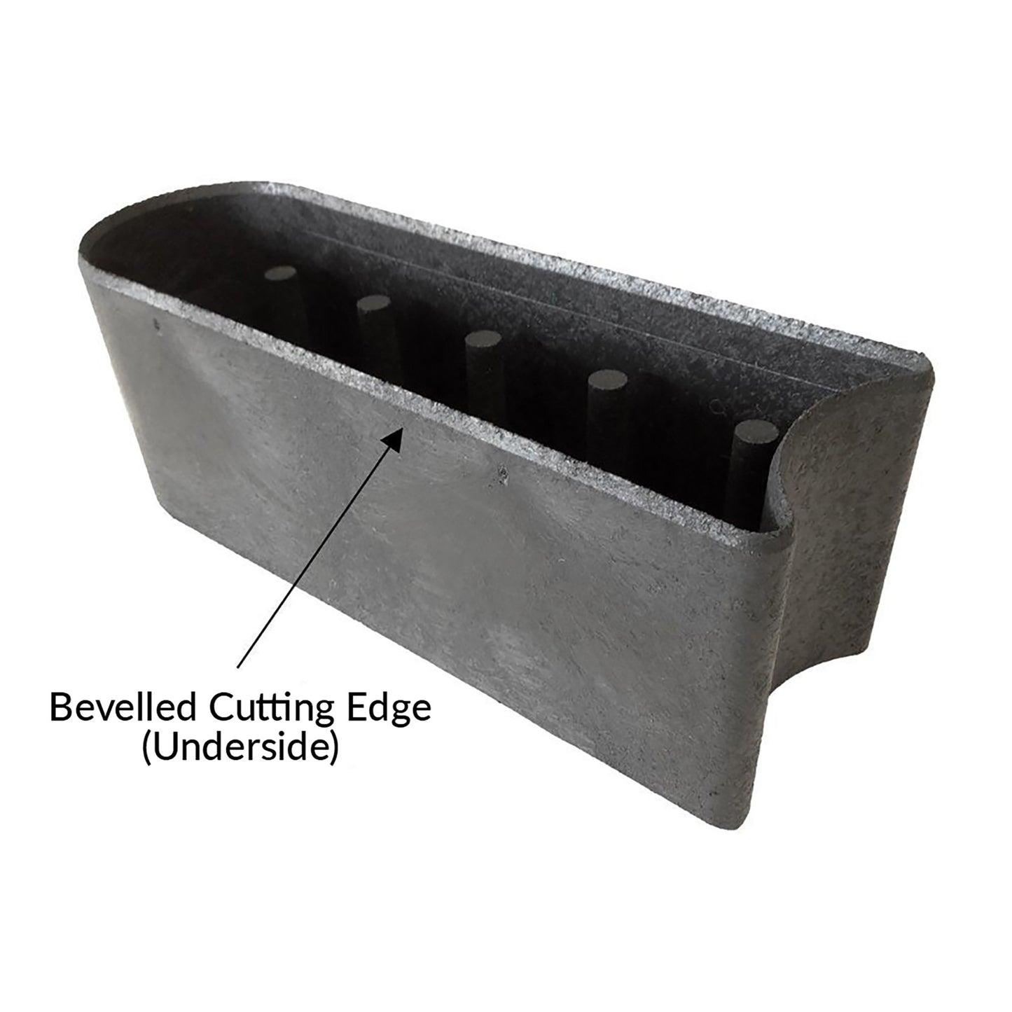3.6m Stomp Edge Rubber Lawn Edging – H11cm