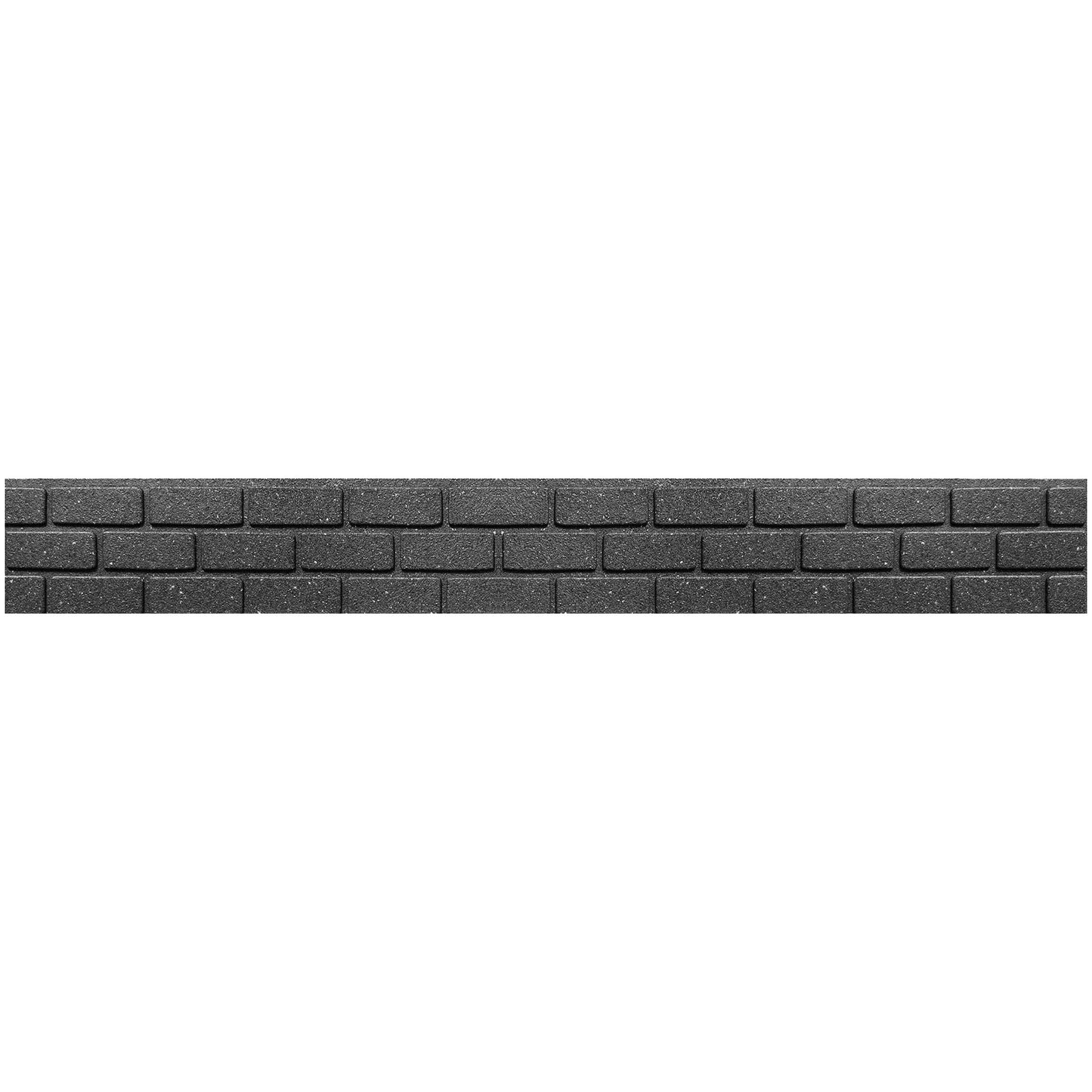 1.2m Recycled Rubber Lawn Edging - Ultra Curve Border Bricks