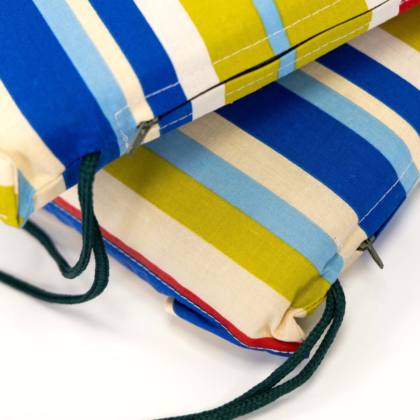 Ellister Square Seat Cushion 2 Pack - Garden Fete - 38 x 40cm
