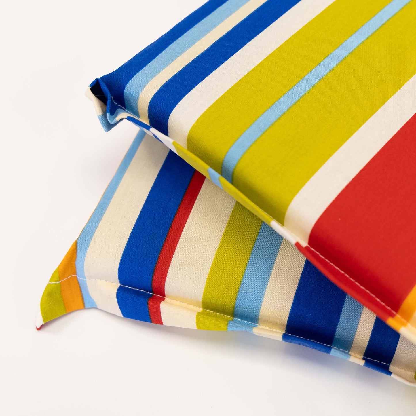 Ellister Square Carver Seat Cushion 2 Pack - Garden Fete - 46cm x 45cm