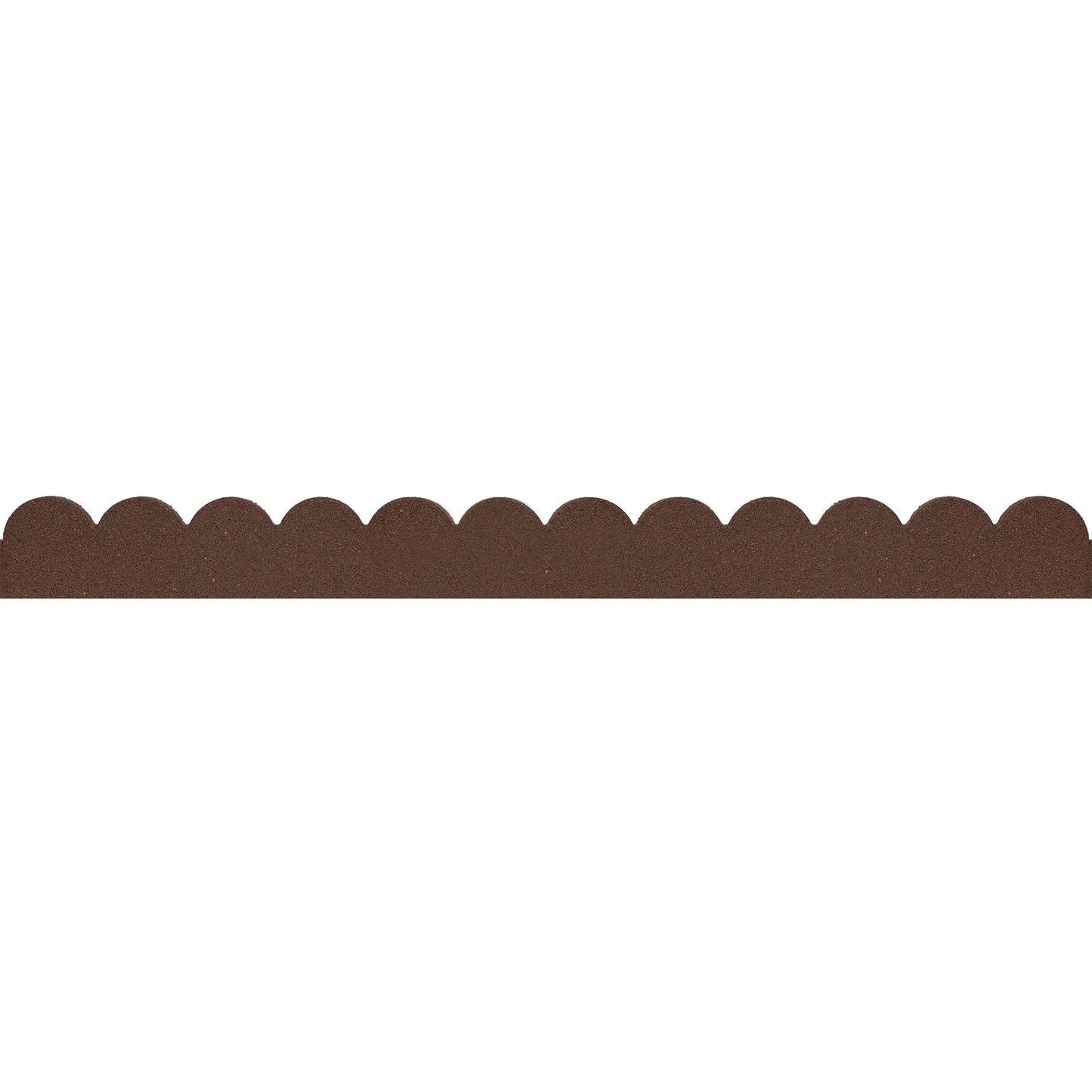 1.2m Recycled Rubber Lawn Edging - Flexi Curve Scallop - H10cm