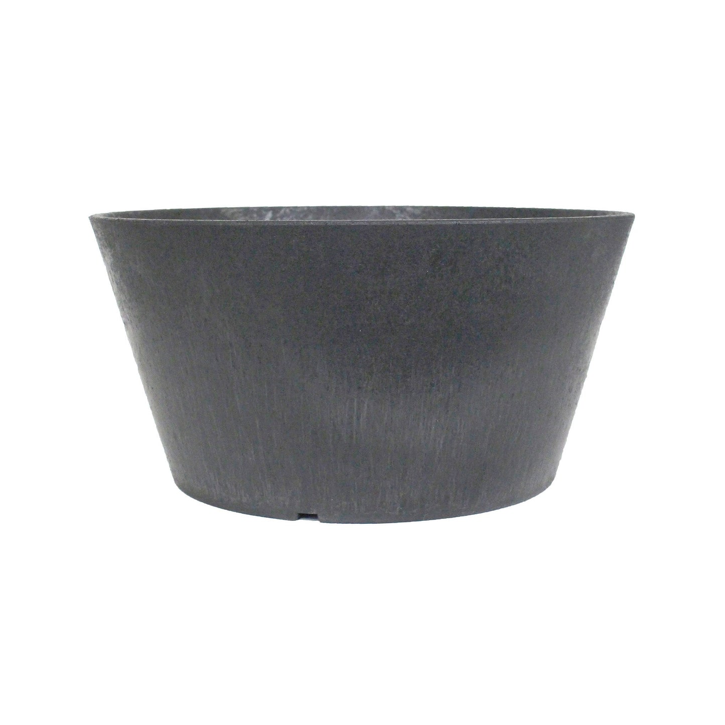 Tierra Verde Octavia Round Planter 15cm - Steel Grey