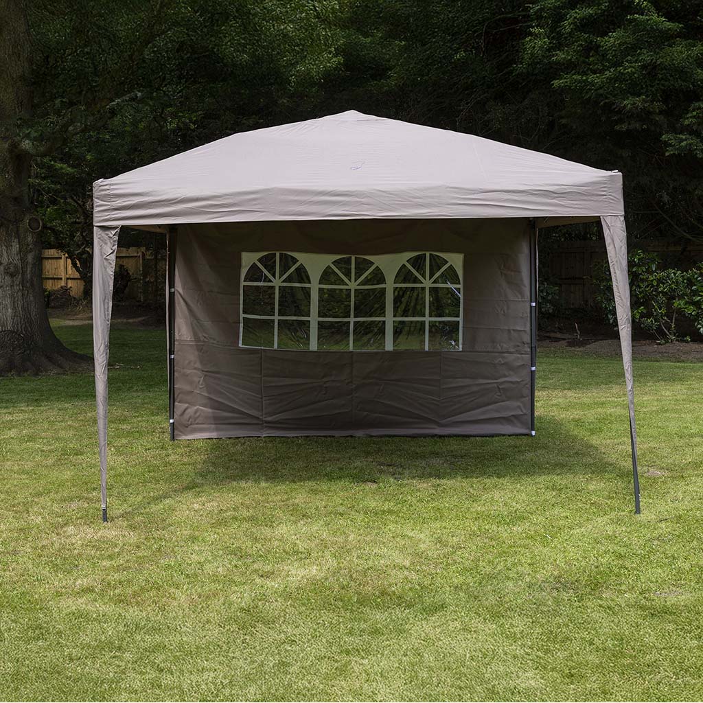 Katie Blake Easy Up Gazebo - Grey - 3m x 3m