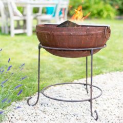 La Hacienda Zanga Firepit with Grill - 56cm Height