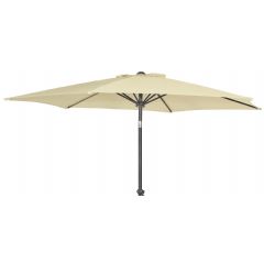 Alexander Rose Aluminium Tilting Round Parasol 2.7m Diameter - Ecru