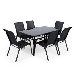 Greenfingers Siena 6 Seater Dining Set