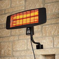 La Hacienda Wall Mounted Electric Patio Heater - 2000W