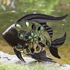 La Hacienda Glow-In-The-Dark Fish Wall Art