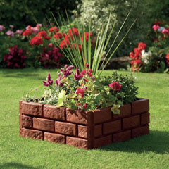 Greenhurst Brick Effect Garden Border 1.72m