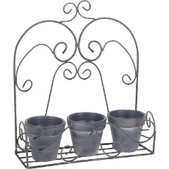 Greenfingers Metal Flower Pot Holder