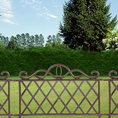 Garden Fence Checker Design