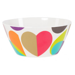 BrokenHearted Melamine Bowl