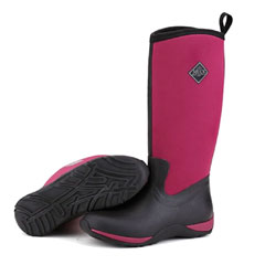 Muck Boots Ladies Arctic Adventure - Black/Maroon