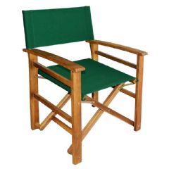 Ellister Alnwick FSC Acacia Directors Chair - Green