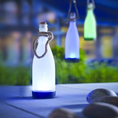 Cole and Bright Solar Hanging Bottle - 25cm Height