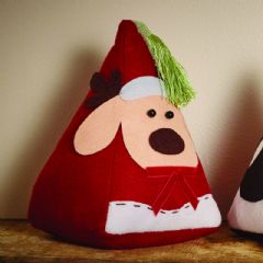 Christmas Character Doorstop  - Reindeer