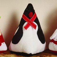 Christmas Character Doorstop - Penguin