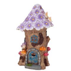 Cole and Bright Solar Flower Fairy House - 22cm Height