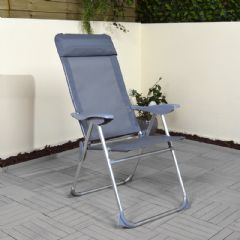 Greenfingers Aluminium Frame Relaxer - Grey