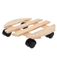 Greenfingers Wooden Plant Trolley