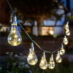 Smart Garden Eureka Solar String Lights - 10 Bulbs