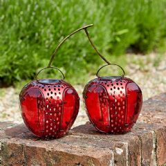 Smart Garden Funky Cherries Solar Lantern - 31cm Width