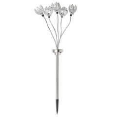 Cole and Bright Poseable Glass Flower Lights - 100cm Height