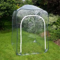 Poly Pop-Up Cage With Door - 125x125x185cm