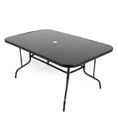 Ellister Siena 150cm Dining Table - Black