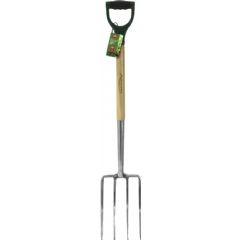 Ambassador Natural Ash Handle Stainless Steel Digging Fork