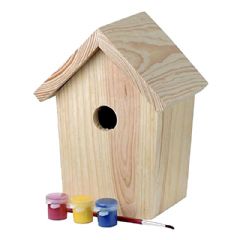 Chapelwood Childrens Paint Your Own Nest Box - 37cm Height