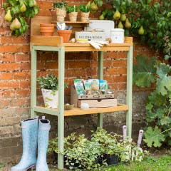 Norfolk Verdi FSC Eucalyptus Potting Table