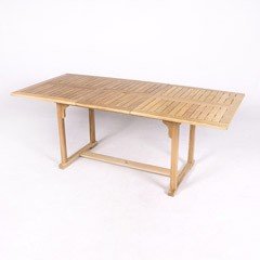 Greenfingers White Oak Extending Table