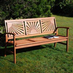 Greenfingers Sunshine FSC Acacia 3 Seater Garden Bench