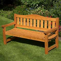 Anchor Fast Somerset 3 Seater Bench