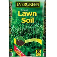 Evergreen Enriched Lawn Soil 8 Litre