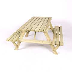 Greenfingers Montana FSC Fir Picnic Table - Large