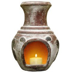 Gardeco Espana Candle Chiminea With Candle