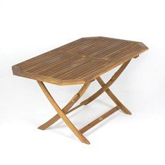 Greenfingers Cadiz FSC Acacia Rectangular Folding Table - 150cm
