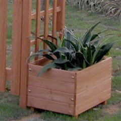 FSC Fir Planter Boxes for Fuchsia Garden Arch