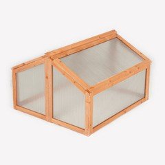 Terra FSC Fir Double Lid Apex Cold Frame - 90cm long