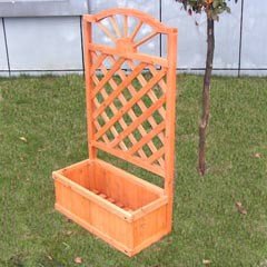 Terra FSC Fir Sunshine Lattice Planter