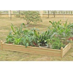 Greenfingers FSC Fir Rectangular Raised Bed - Large