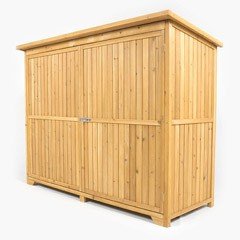 Greenfingers Wooden Wall Store - 6.5 x 5 ft