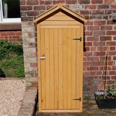 Greenfingers Apex Tool Shed - W2.6ft x D1.5ft