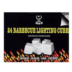 Big K BBQ Lighting Cubes - 24 cubes